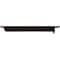 Ekena Millwork Heaton Hidden Support Steel Bracket w/ 14" Support Depth, Antiqued Bronze 3"W x 18"D x 2"H BKTM03X18X02HEABZ - alternate 4